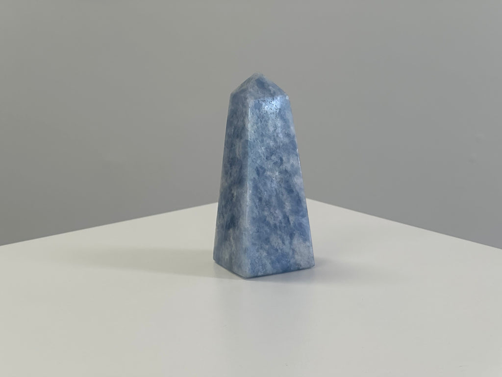 Blue Calcite / Point [2]