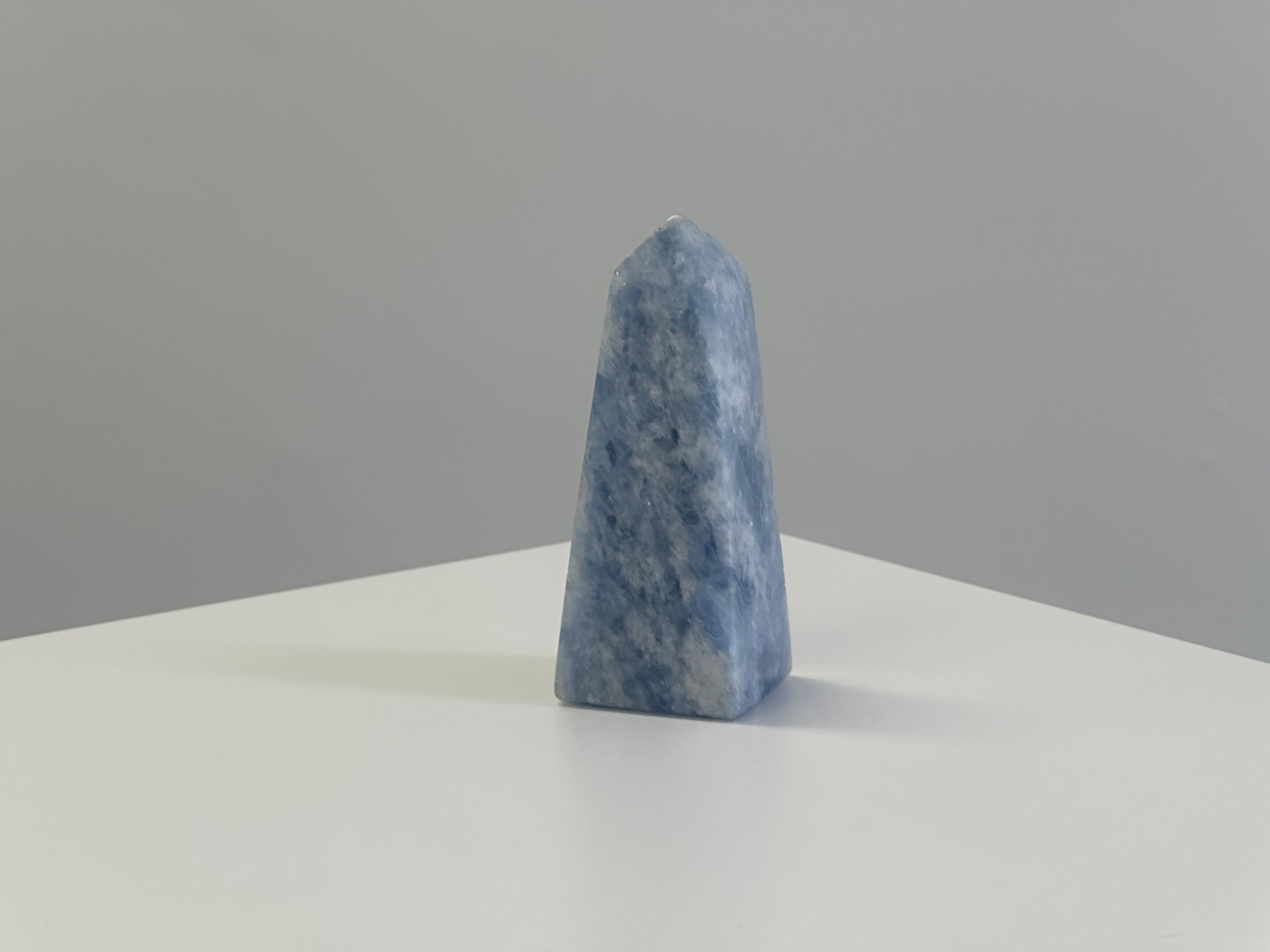 Blue Calcite / Point [2]
