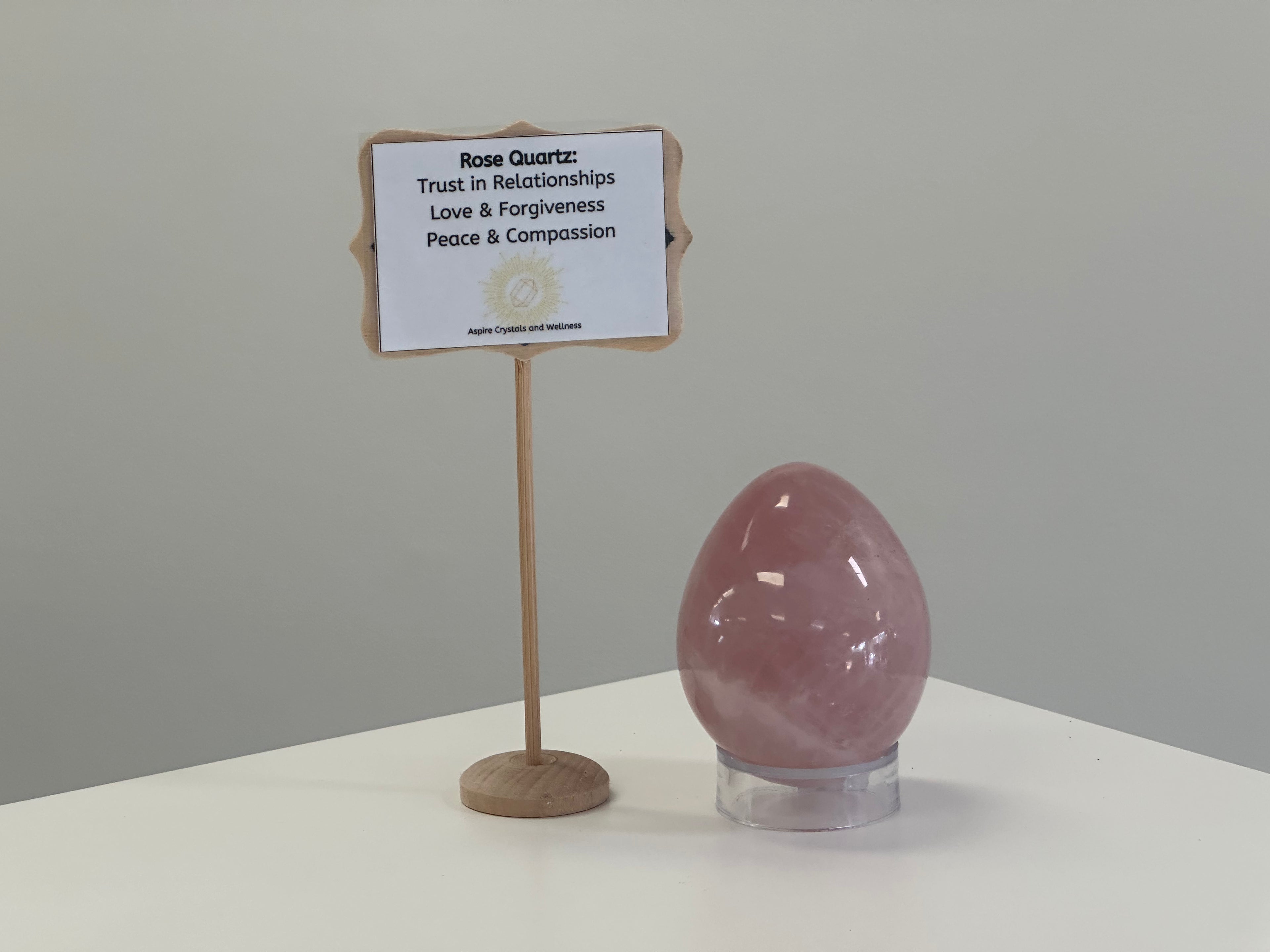 Rose Quartz / Egg